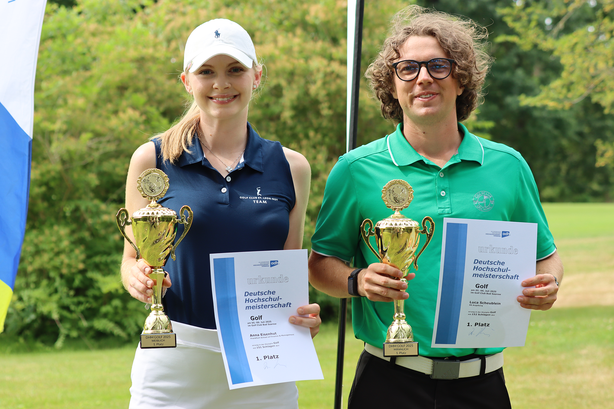 Deutsche Meisterin und Deutscher Meister -  DHM Golf 2025