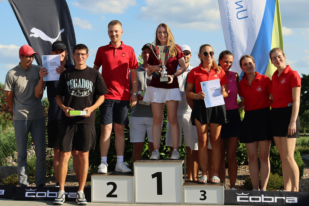 DHM Golf 2023 - Platz 1-3 Mannschaft